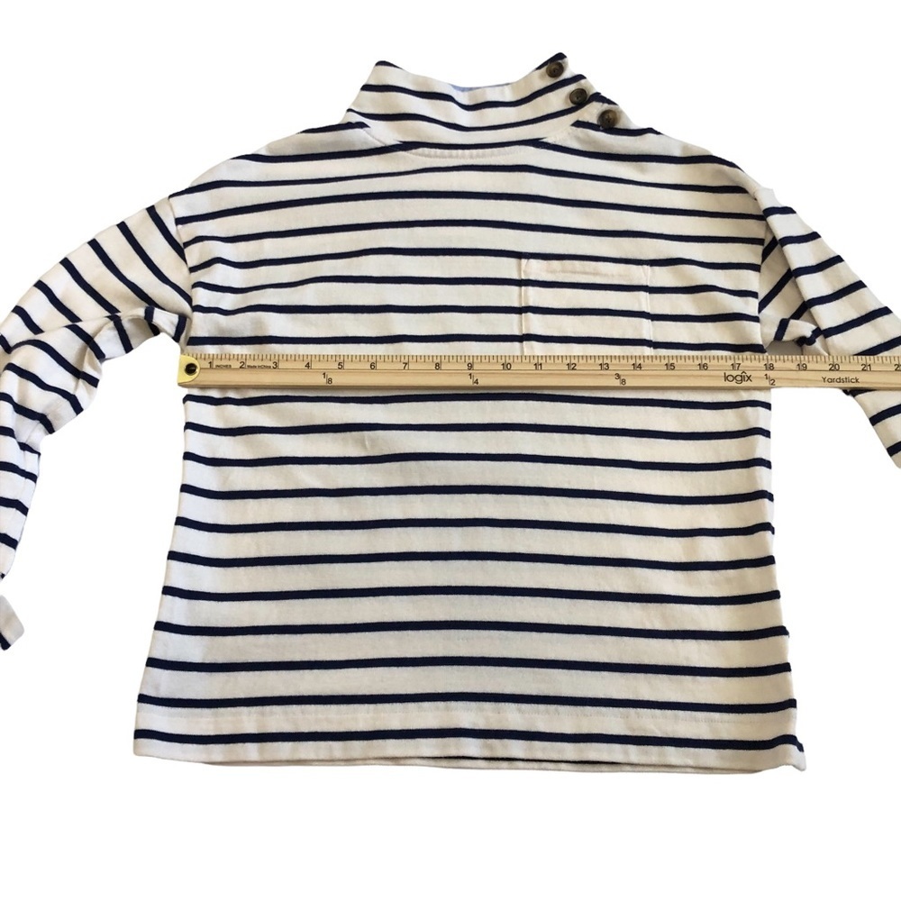 Vineyard Vines Striped Mock Neck Pullover Size Small - Picture 6 of 8